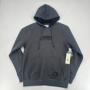 Public Supply Originals California Mens Pullover Hoodie Gray Medium NWT